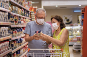 During the pandemic, shopping frequency fell and basket size increased.