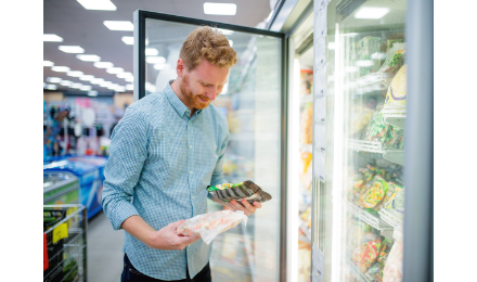 How does shopper purchase frequency of brands stack up against their purchase frequency of categories?