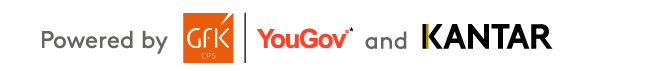 Powered by GfK CPS | Yougov and Kantar